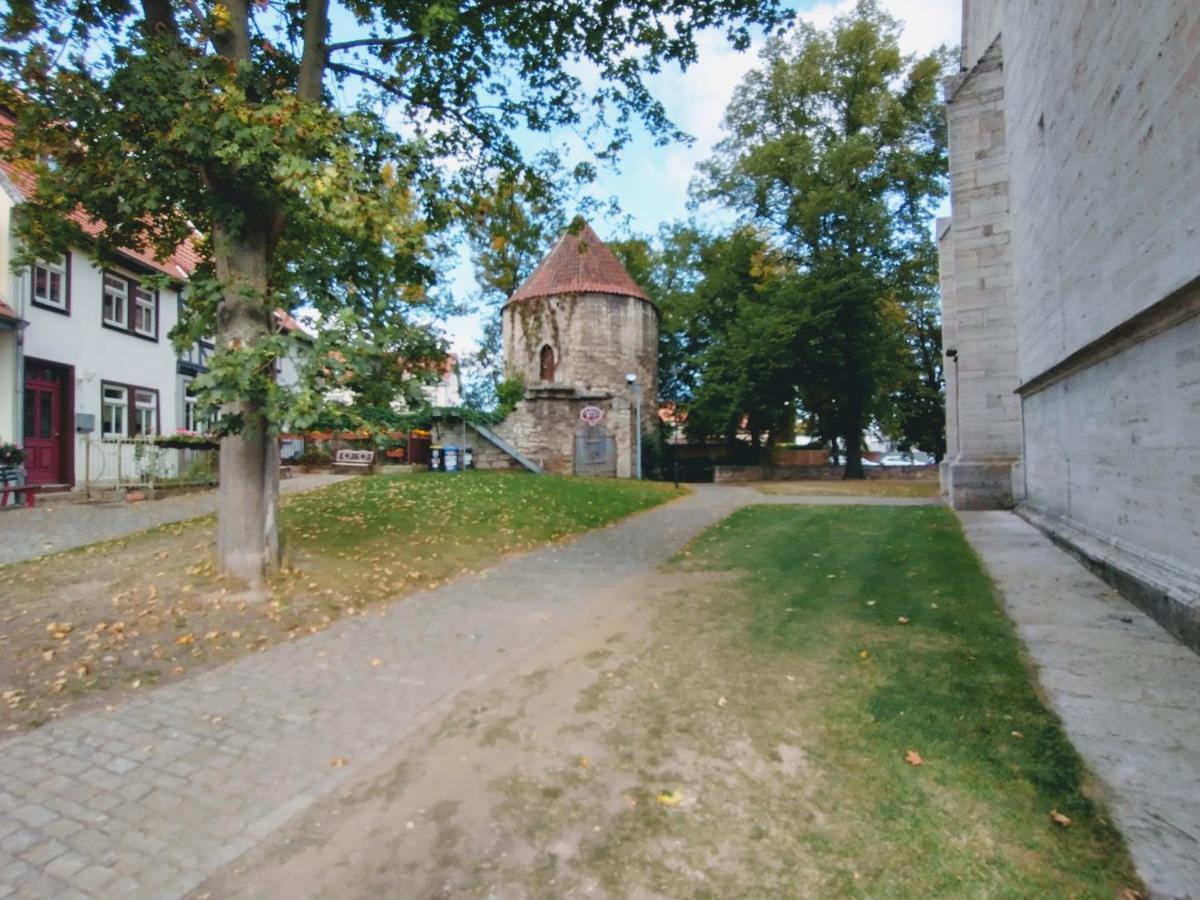 Pension Bergstube Bad Langensalza Exteriör bild