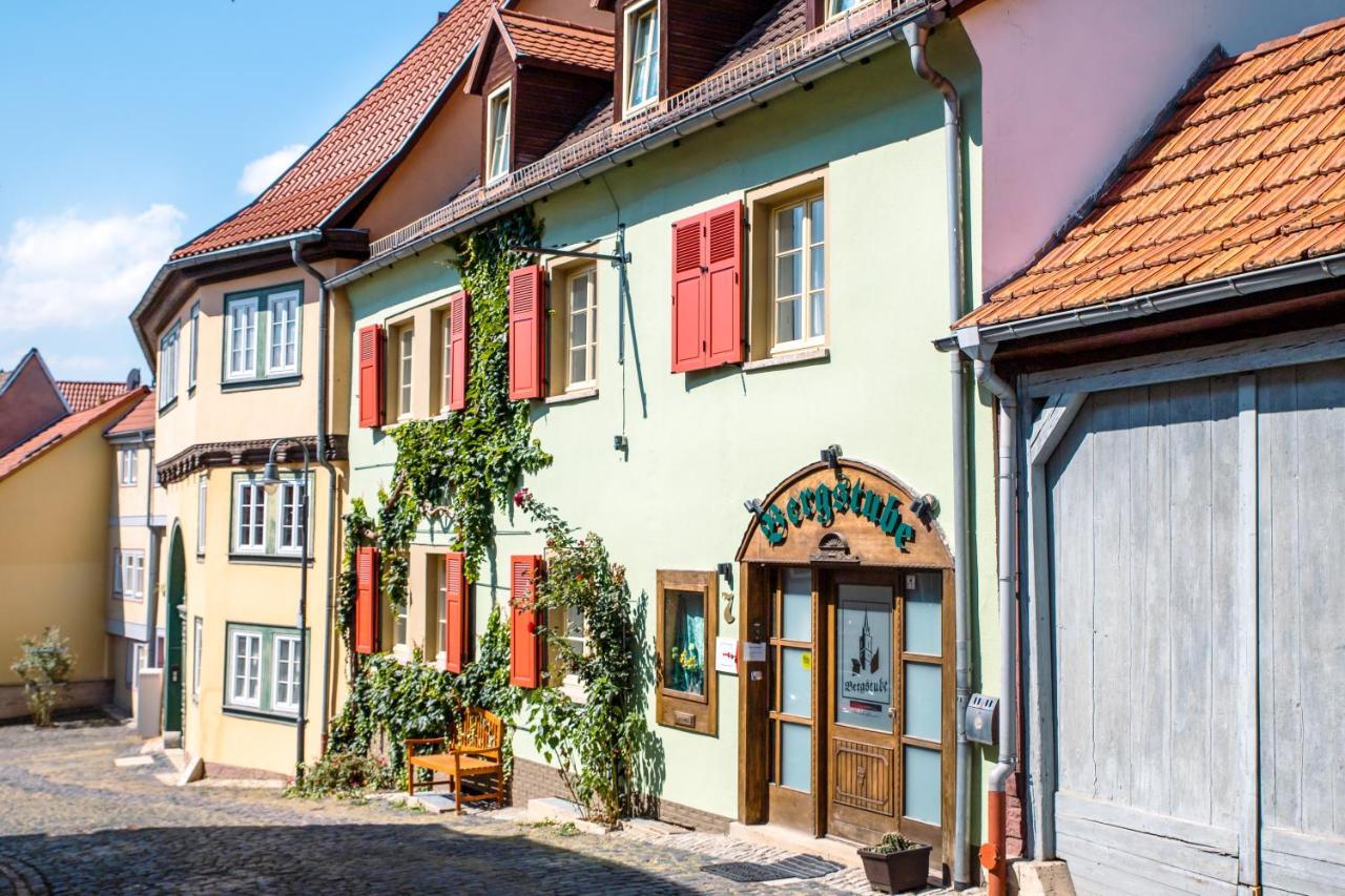 Pension Bergstube Bad Langensalza Exteriör bild