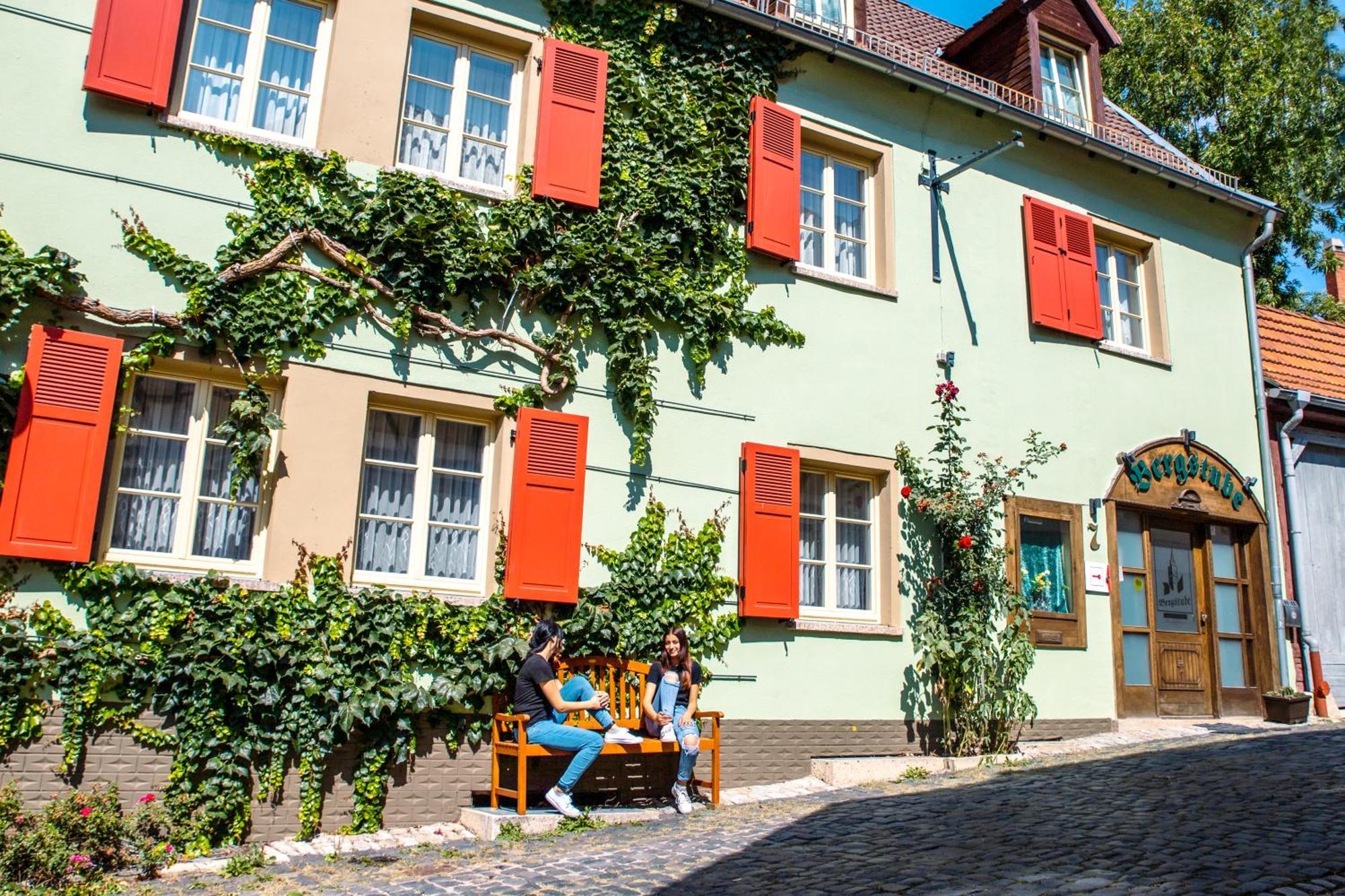 Pension Bergstube Bad Langensalza Exteriör bild